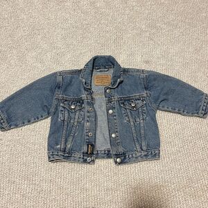 Vtg OSH KOSH‎ Jeanswear Jean Jacket Denim Coat Child 24 Months Original Clothing